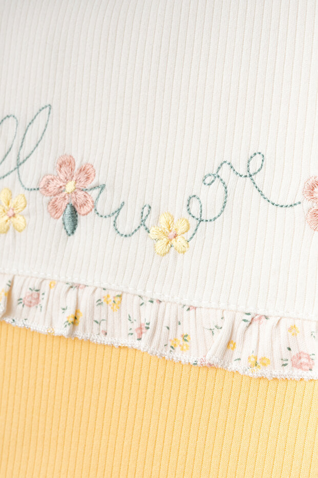 Ensemble de sortie de maternité 10 pièces pour nouveau-né, broderie florale