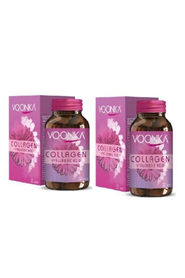 Collagen Beauty Hyaluronic Acid Tablets - 2 x 32 Count Pack