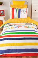 Young Sleep Time Single 100% Cotton Duvet Cover Set
