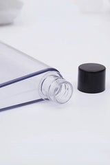 A5 Flat Memo Water Bottle - 450ml BPA-Free Tritan, Notebook Design
