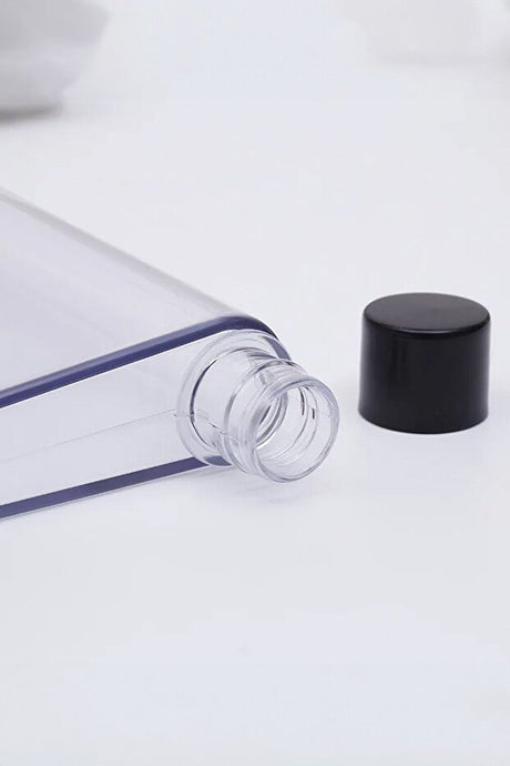 A5 Flat Memo Water Bottle - 450ml BPA-Free Tritan, Notebook Design