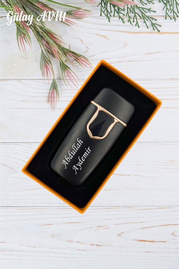 Personalized Fingerprint Touch USB Rechargeable Electronic Lighter