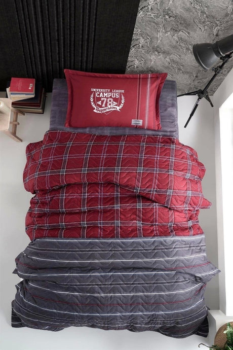Ranforce 100% Cotton Single Size Four Seasons Campus Bedding Set