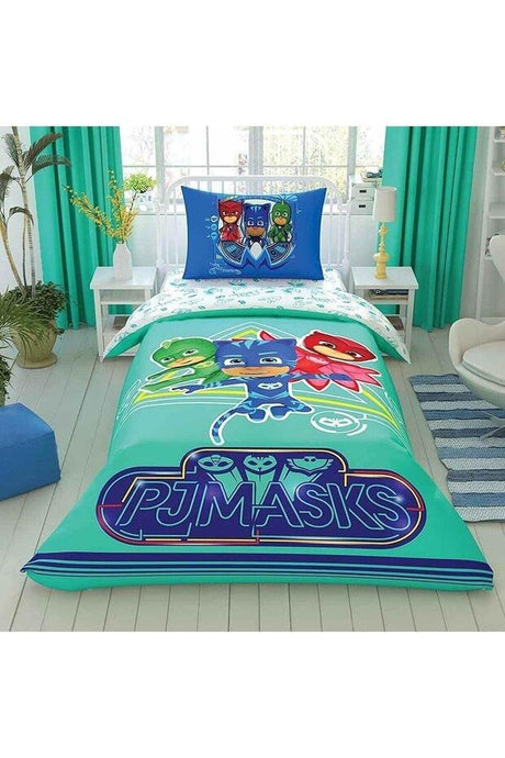 PJ Masks Move Single Duvet Cover Set - 160x220cm