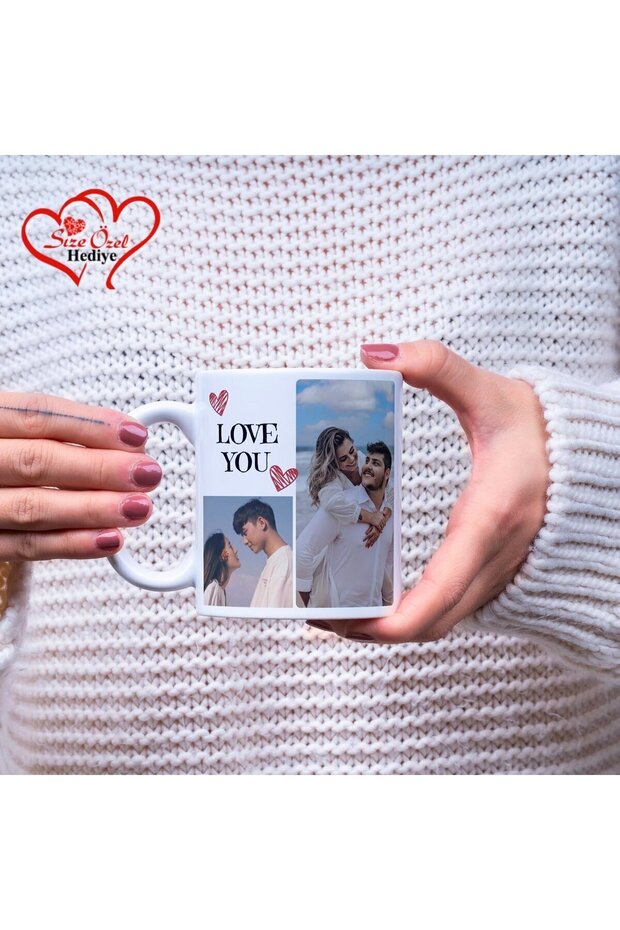 Personalized Photo & Name Mug - Custom Porcelain Cup