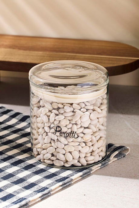 500ml Borosilicate Glass Storage Jar - Ideal for Pantry