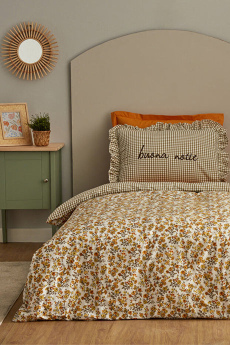 Single 100% Cotton Duvet Cover Set - Buona Notte
