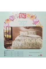 Laurel Green Double Duvet Cover Set - 200x220 cm