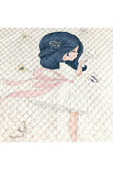 Girl Patterned Single Pique Set - 160x230 cm Cotton Blend