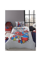 Spiderman Wall Single Bedding Set - Disney Licensed