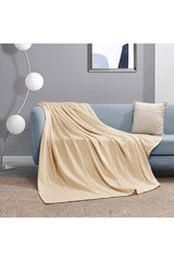 100% Organic Cotton Single Pike Bedspread - Small Checkered