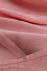 100% Cotton Double Pike Blanket - Checkered Pattern 200x230cm