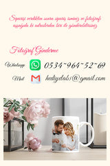 Personalized Photo Magic Mug - Color Changing Porcelain Cup