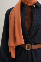 Trendy Medina Hedvábný Šál Elegantní Design