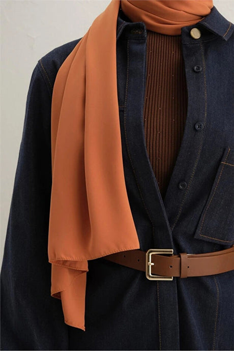 Trendy Medina Hedvábný Šál Elegantní Design