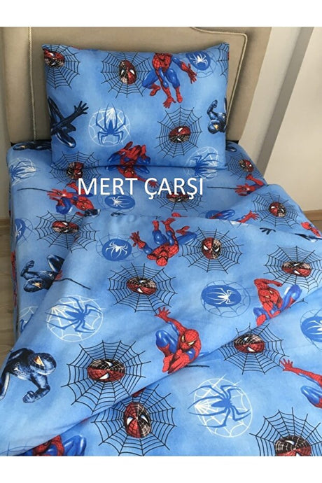 Spiderman Single Duvet Cover Set - Easy Care