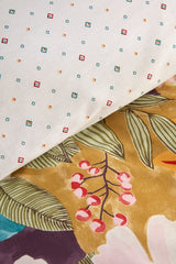 Lumire 100% Cotton Double Duvet Cover Set - Multicolor
