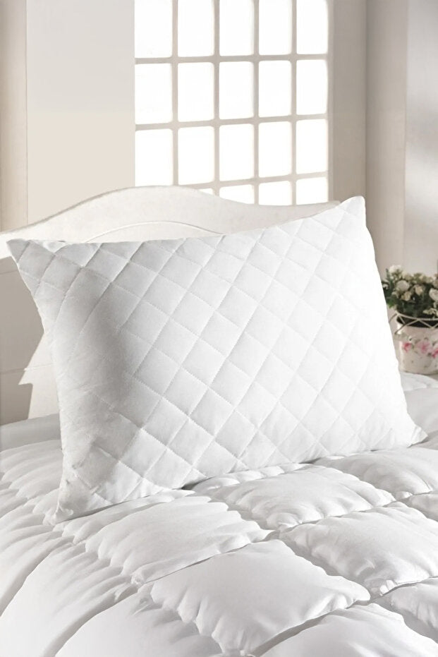 Micro Quilted Silicone Pillow - 50x70 cm, 800g Filling