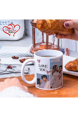 Personalized Photo & Name Mug - Custom Porcelain Cup