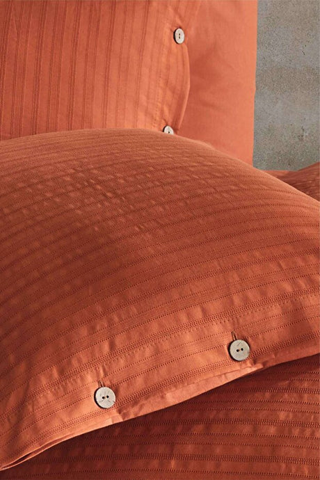 100% Cotton Double Buttoned Duvet Cover Set - 200x220cm