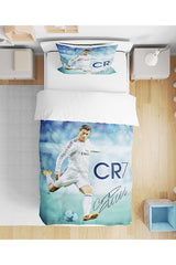 Cristiano Ronaldo CR7 3D Single Duvet Cover Set