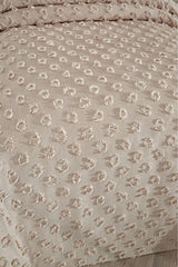 Konik Single 2-Piece Quilt Set - Beige