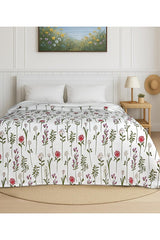 Fleur Single Pike - Cotton Blend Floral Quilt 160x230cm
