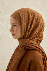 Vual Crinkle Shawl - Wrinkle-Free & Easy Style