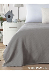 Double Waffle Pique Bedspread - 100% Organic Cotton
