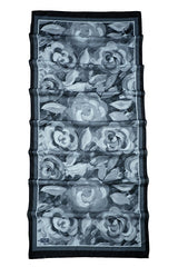 Rose Weiche Baumwollschal - Elegantes Florales Design