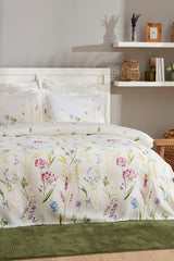 Jody Double Duvet Cover Set - 100% Cotton Wildflower Design