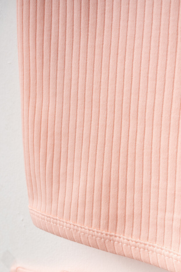 7-delt basis nyfødtssæt i ribstrikket bomuld, 0-3 måneder