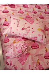 Princess Pattern Single 100% Cotton Pike Bedding Set