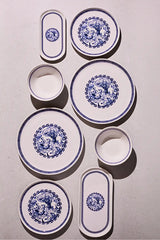 French Vintage 8 Piece Dinner Set for 2 People