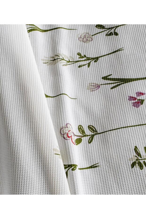 Fleur Double Pike - Cotton Blend Floral Design