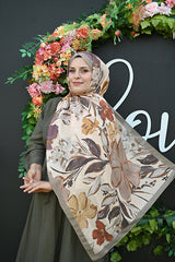 Flora Floral Shawl - Lightweight & Breathable