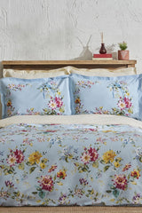 Jolie Single Duvet Cover Set - 100% Cotton Floral Design