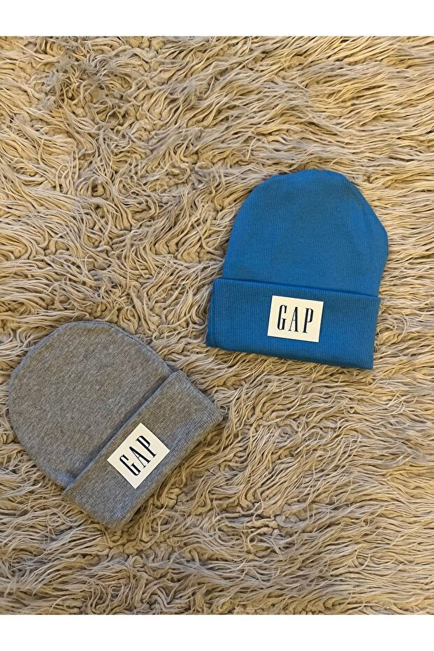 Flexible Ribbed GAP Beanie 2-Pack
