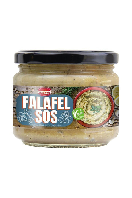 Falafel Dip Sauce - Vegan, Chickpea-Rich & Preservative-Free 280g