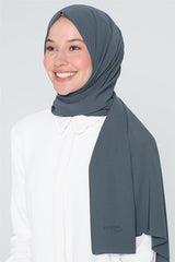 Women's Grey Medina Silk Blend Shawl