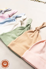Newborn Organic Cotton Baby Hat Set - 3-Pack