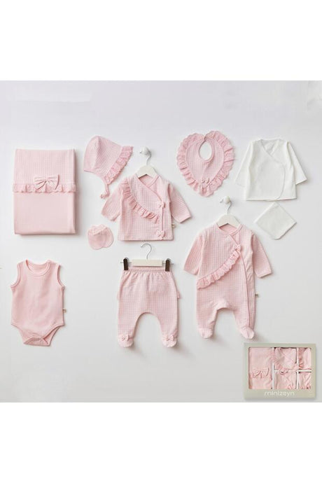 Newborn Pretty Girl 10-Piece Hospital Exit Baby Clothing Set