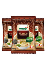 Hummus Chickpea Flour - 3-Pack, Traditional Taste, Ready in 10 Mins