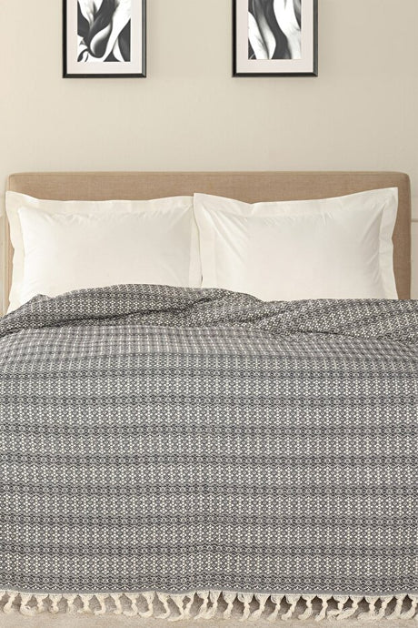 Destina Black Double Multi-purpose Cover - 200x230 cm