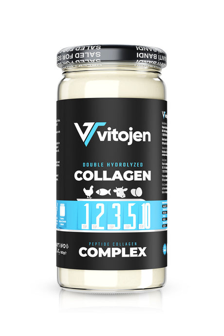 Double Hydrolyzed Collagen Complex - 180g Powder