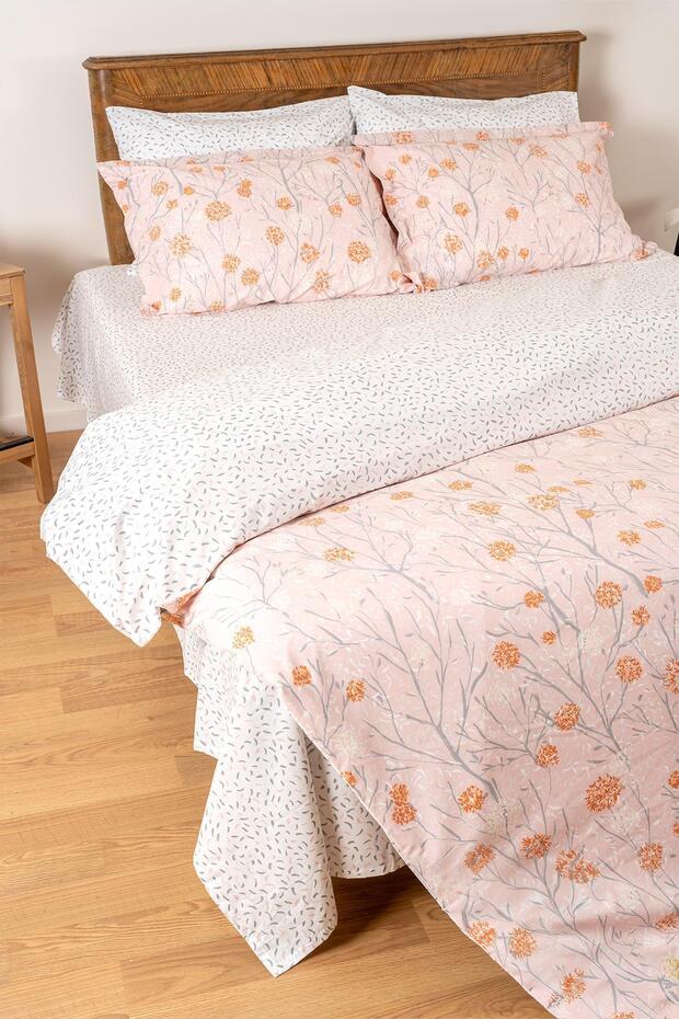 Daisy 100% Cotton Single Size Duvet Cover Set - OEKO-TEX Certified