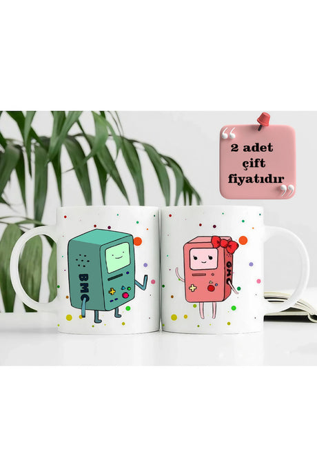 Gmo and Bmo Friend Coffee Mug Set - 300ml x 2