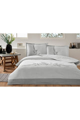 Helecho Double Duvet Cover Set - 100% Cotton, 200x220cm