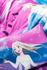 Frozen Snow Single Bedding Set - 100% Cotton & Licensed Disney