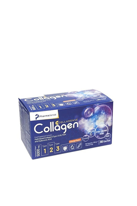 Colladense Kolagen 5000mg - Typ 1, 2, 3 - Pomeranč, 30 Sáčků
